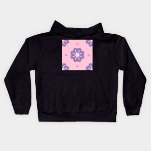 Flower seamless pattern drawing Kids Hoodie